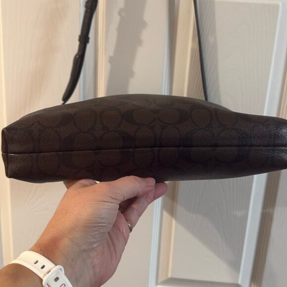 Coach Y2K Signature Monogram Rowan Crossbody Bag (F34938) EUC - Picture 10 of 15